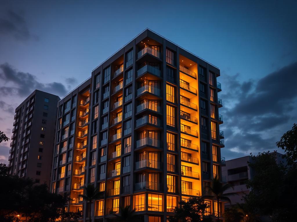 Varanda gourmet integrada e vista livre para o parque. Grava